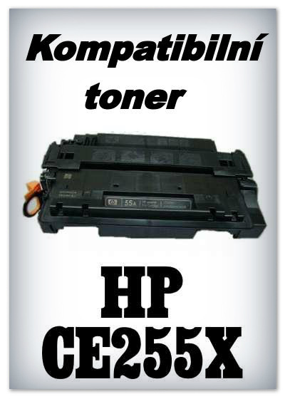 Kompatibiln toner HP CE255X / 55X