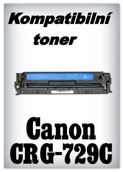 Kompatibiln toner Canon CRG-729C