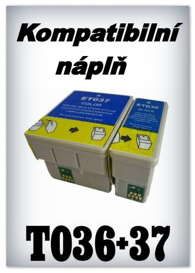 Npln do tiskren Epson T036, T037 (kompatibiln)