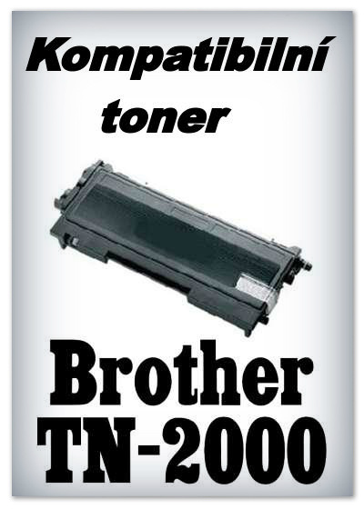 Kompatibiln toner Brother TN-2000 - black