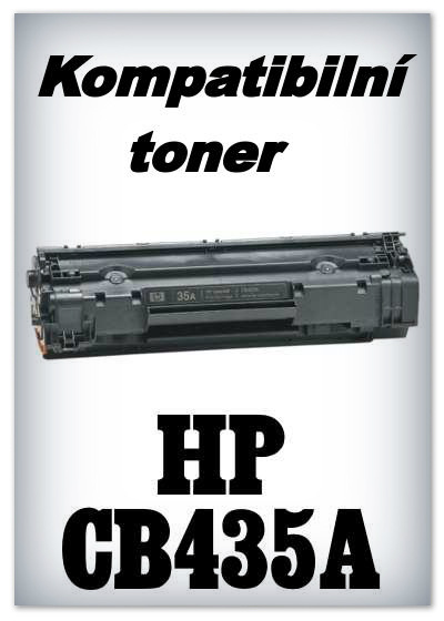Kompatibilní toner HP CB435A - black