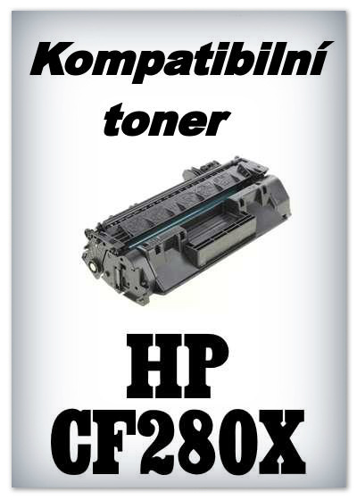 Kompatibilní toner HP CF280X - black