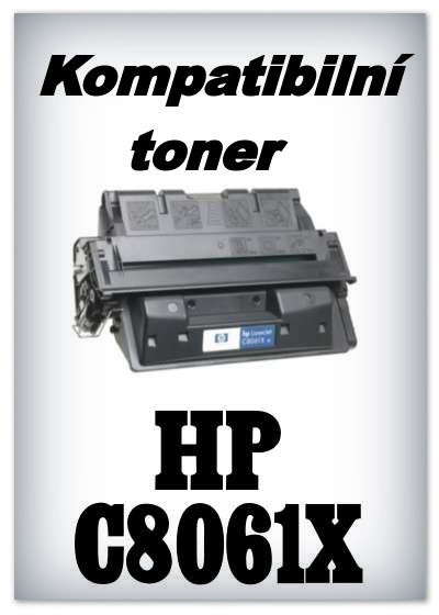 Kompatibilní toner HP C8061X - black