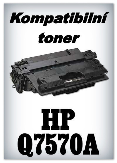 Kompatibilní toner HP Q7570A - black