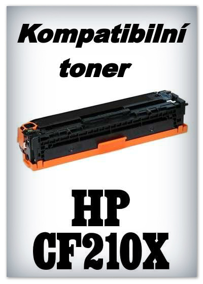 Kompatibilní toner HP CF210X - black