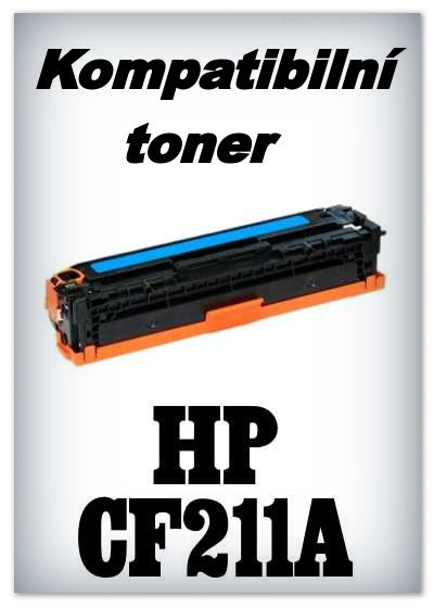 Kompatibilní toner HP CF211A - cyan