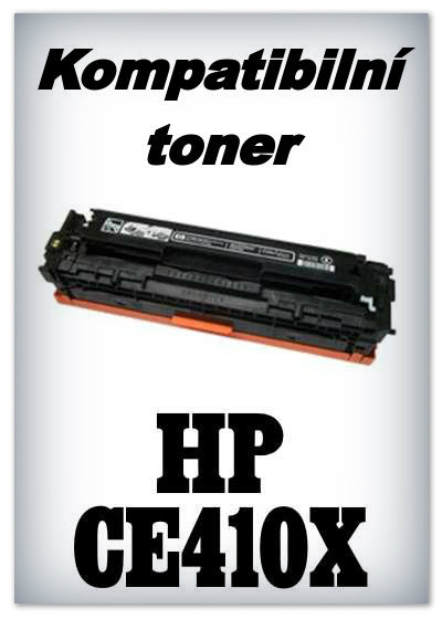 Kompatibilní toner HP CE410X - black
