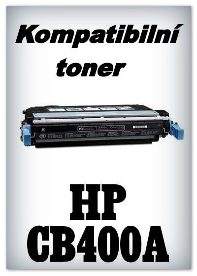 Kompatibilní toner HP CB400A - black