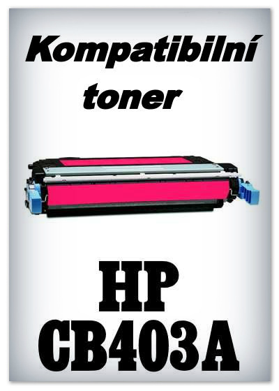 Kompatibilní toner HP CB403A - magenta