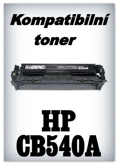 Kompatibilní toner HP CB540A - black