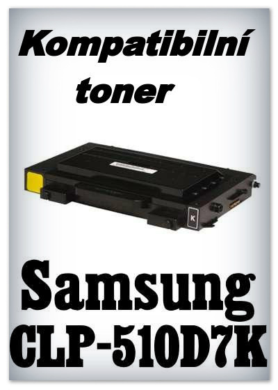 Kompatibiln toner Samsung CLP-510D7K - black