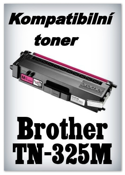 Kompatibiln toner Brother TN-325M - magenta