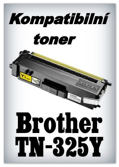Kompatibiln toner Brother TN-325Y - yellow