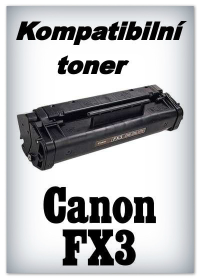 Kompatibilní toner Canon FX3 - black