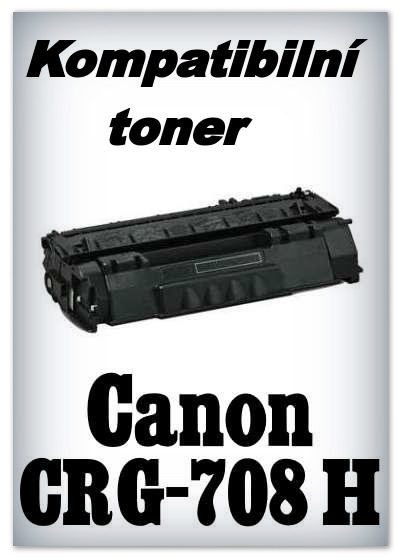 Kompatibilní toner Canon CRG-708 H - black