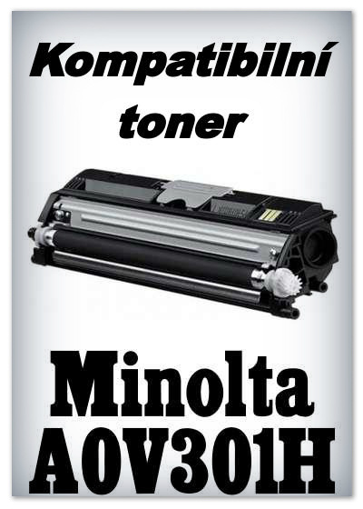 Kompatibilní toner Minolta A0V301H - black