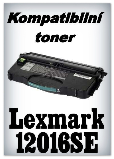 Kompatibiln toner Lexmark 12016SE - black