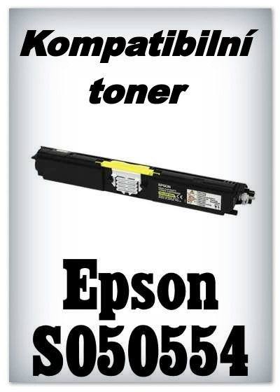 Kompatibiln toner Epson S050554 - yellow