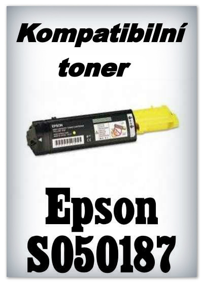 Kompatibiln toner Epson S050187 - yellow