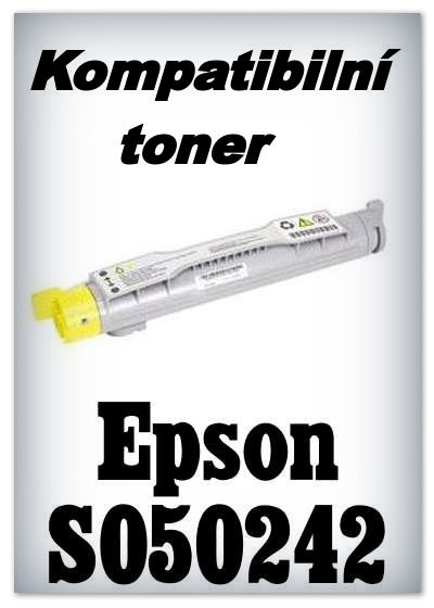 Kompatibiln toner Epson S050242 - yellow