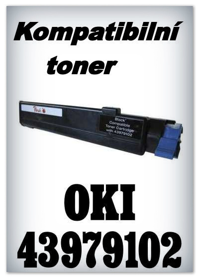 Kompatibilní toner OKI 43979102 - black