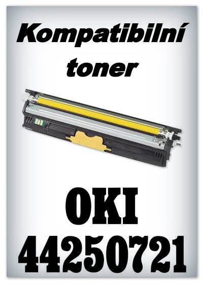 Kompatibilní toner OKI 44250721 - yellow