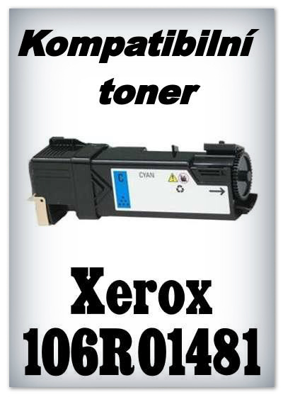 Kompatibiln toner - Xerox 106R01481 - cyan