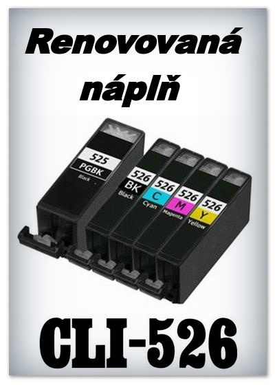 SuperNakup - Náplň do tiskárny Canon PGI-525 PGBK - black pigment - renovovaná