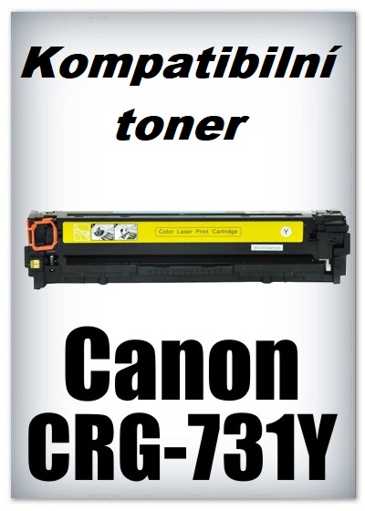Kompatibilní toner Canon CRG-731Y - yellow
