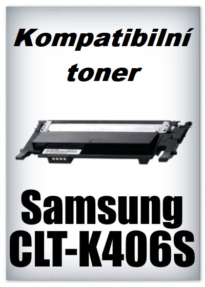 Kompatibiln toner Samsung CLT-K406S - black