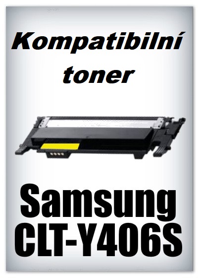 Kompatibiln toner Samsung CLT-Y406S - yellow