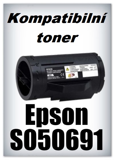 Kompatibiln toner Epson S050691 - black