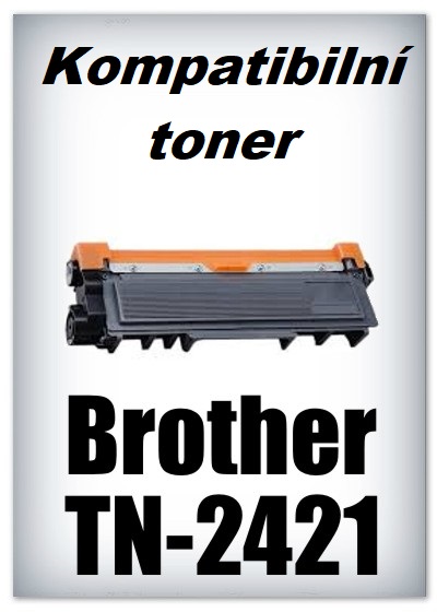 Kompatibilní toner Brother TN-2421 - black (s čipem)